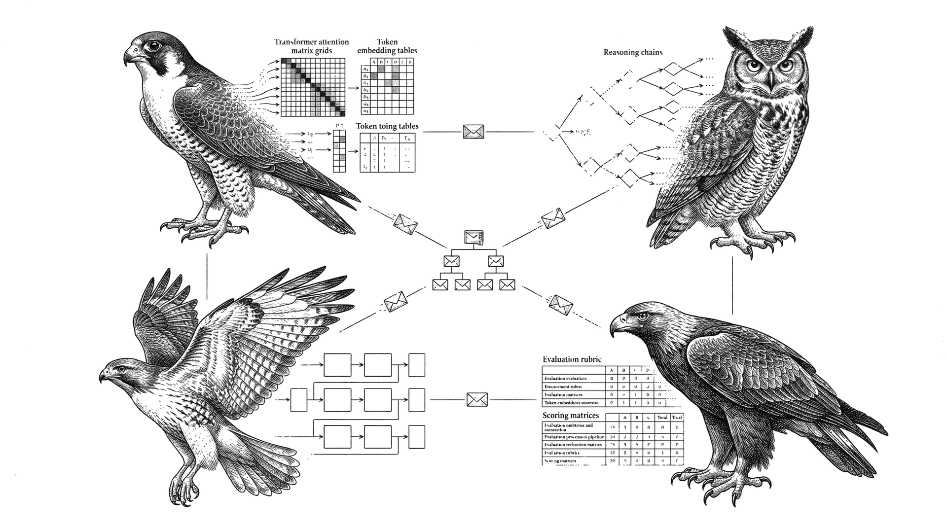 Figure 12. Four architecturally distinct models in autonomous conversation